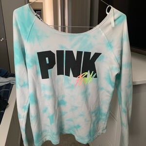 Off the Shoulder PINK Sweater